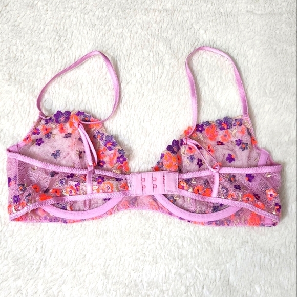New!For Love and Lemon Bloom Lace Bra - Picture 7 of 10